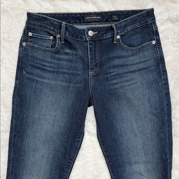 Lucky Brand Dark Blue Lolita Cropped Jeans - Picture 3 of 9